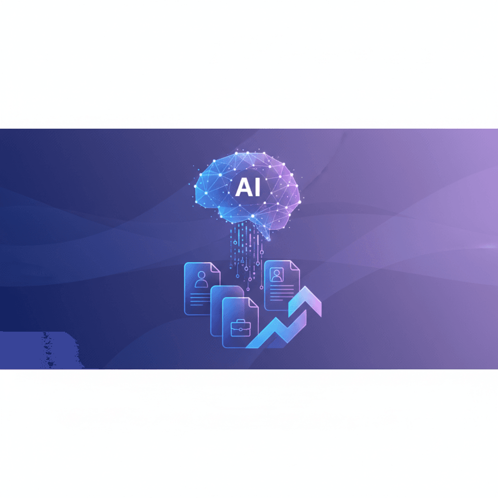 Professional blog header illustration for AI Wrote My Resume: What Happened Next (The Good & Bad)